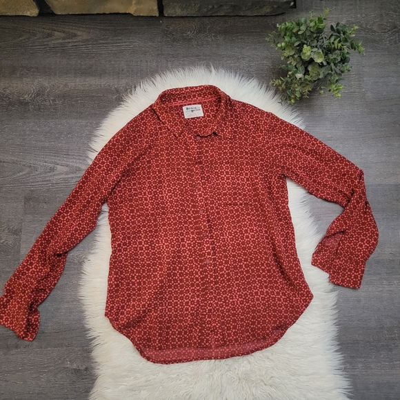 Anthropologie Holding Horses Sammie Printed Buttondown Size XS - Picture 4 of 11